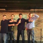 Todd Glass with Mike Van Vliet, Colton DeMonte and Timmy Sherrill