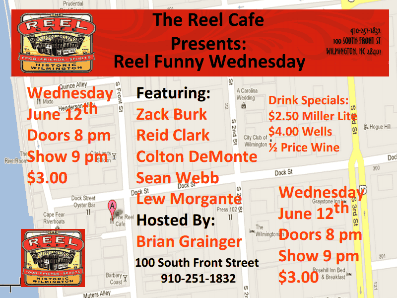 Reel Cafe Flier