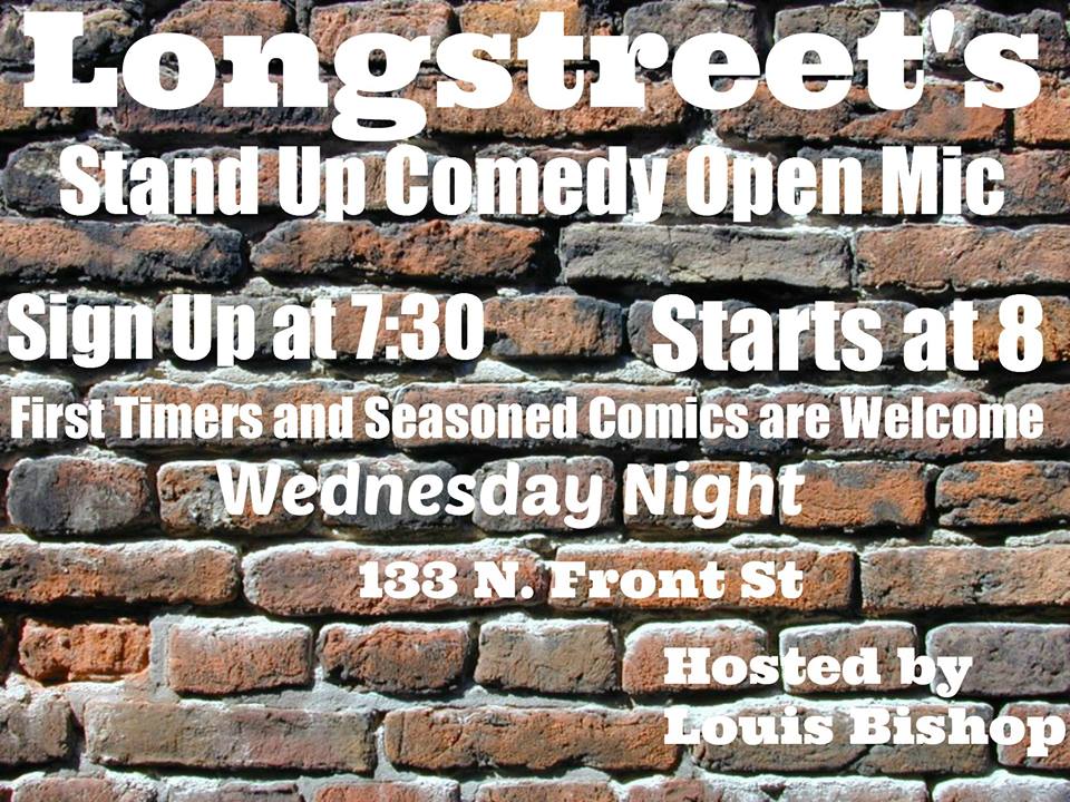 Longstreet's Stand Up Open Mic