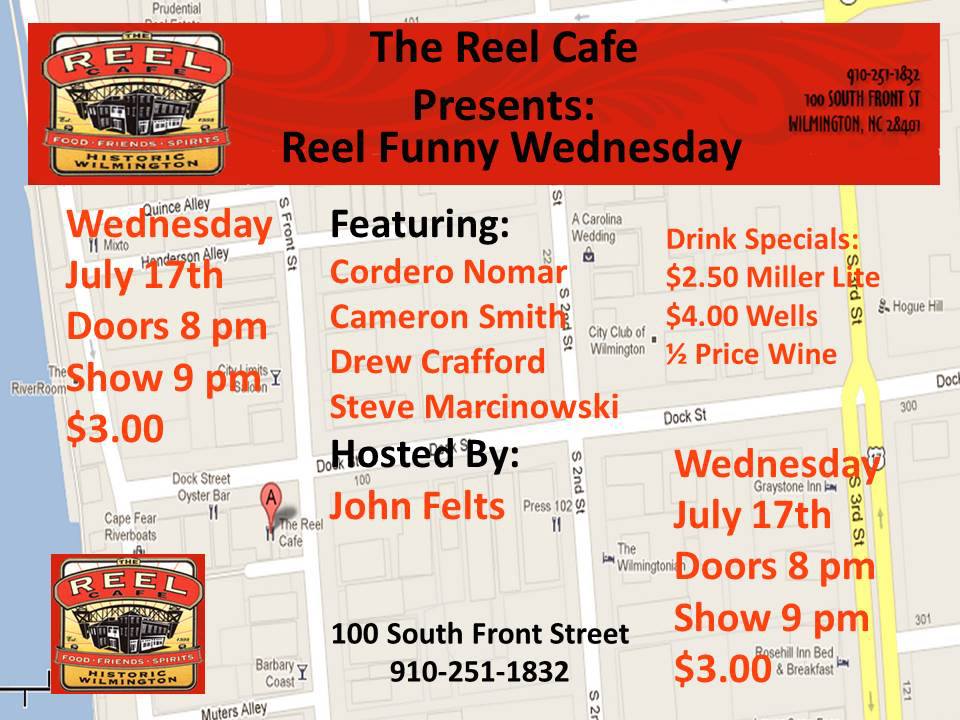 Reel Cafe Flier2