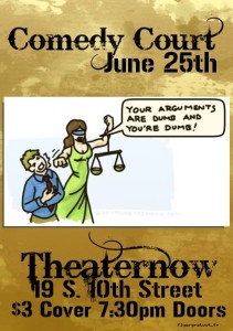 comedy court June 25th