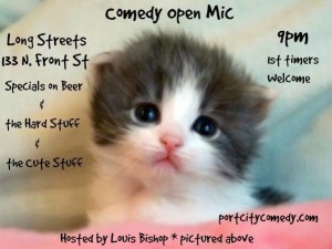 Longstreets Open Mic